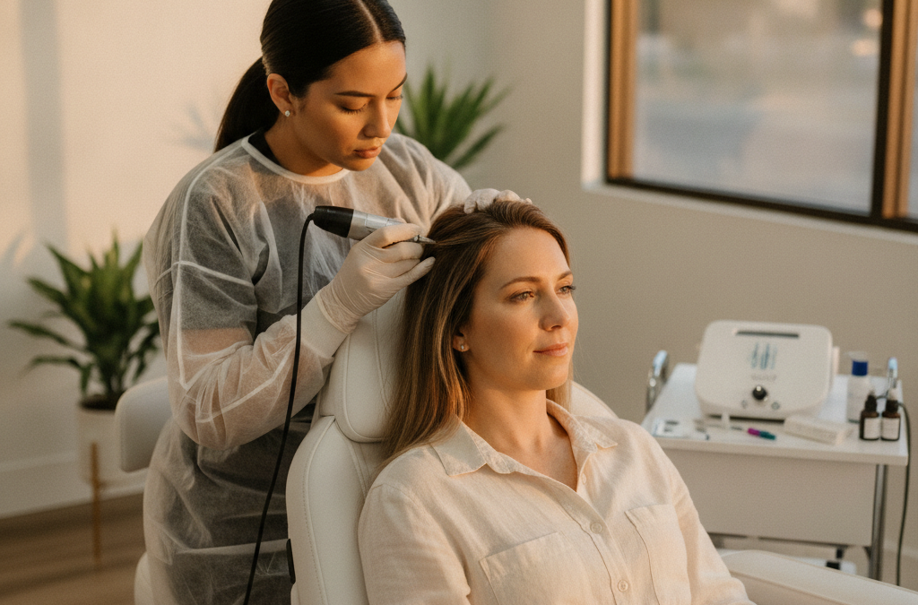 Can You Get SMP If You Still Have Thinning Hair? What Sacramento and Stockton Clients Ask About Density Work