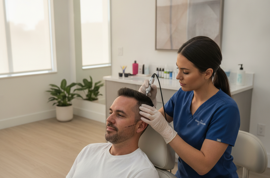 Can SMP Help with Hair Transplant Scars? What Stockton Clients Should Know About Scar Camouflage